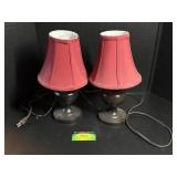 2 Table Side Lamps