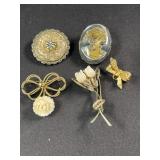 Mirano brooch & 4 more