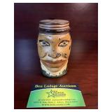 Glass coin jar