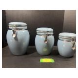 Three piece canister set