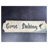 Gone Fishing Signs