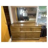 Vintage Mid-Century Dresser with mirror