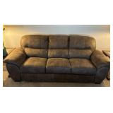 Catnapper Brown Micro Fiber Couch