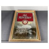 Old Milwaukee Fishing Beer Mirror