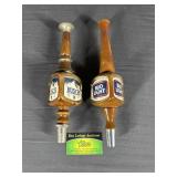 Busch and Bud Light Tap Handles, 12"
