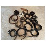 Assorted Size belts
