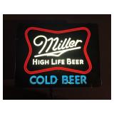 Milller High Life Beer "Cold Beer" - Works!