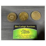 3 Challenge Coins