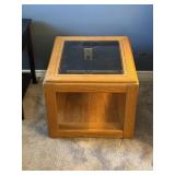 Glasstop Side Table