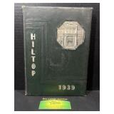1939 Hillsboro Yearbook - Hiltop