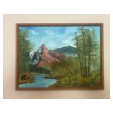 Mountain View Painting