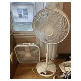 Lasko Box and Floor Fan