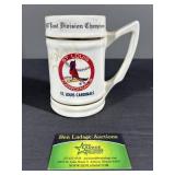 Whitey Herzog signed mug