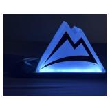 Coors Light Mountain LED Bar Sign- Works!