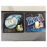 2 Beer Sign Insert Signs - 18" x 18"