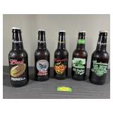 5 Large 15" Budweiser Bottles