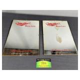 2 Miller High Life Mirrors