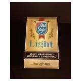 "Old Style Light" Lighted Sign- Works!