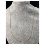 14K 18" Gold Braid Chain