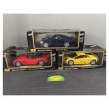 3 Maisto Collector Cars SE  1/18th scale