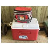 Rubbermaid Cooler and Ozark Trail Soft Sided
