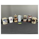 7 Steins and mugs