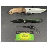 Ozark Trail fixed Blade and pocket knives