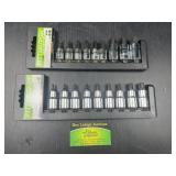 Pittsburgh hex bit and star point socket set