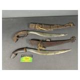2 1940s Filipino swords