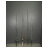 4 Fishing Poles