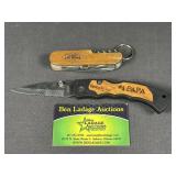 Collectable Personalized wooden style knives
