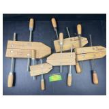 Hempe wooden clamps and more