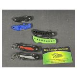 6 pocket knives
