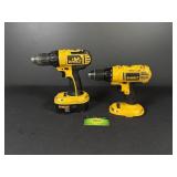 DeWalt Cordless DC720 & DC970 Drills
