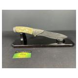 Elk Knife with Stand