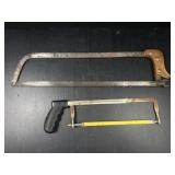 Two bone saws