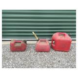 3 Gas Cans