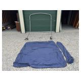 4 Seasons Covers Bimini Canvas Boat Top and frame