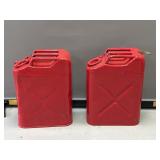 2 Metal Gas Cans