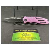 Smith & Wesson Pink handle pocket knife