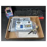 Video Games, cassettes and coloring aids