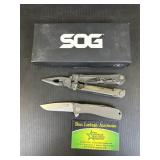 SOG Knife and multitool