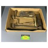 Axe Head, Automotive Wrenches, and More
