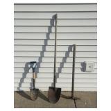 2 Shovels and Pick Axe