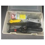 Plano Box with Fishing Supplies