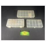 3 Plano Small Tackle Boxes