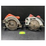 Black & Decker and Tool Shop circular saws