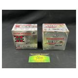 2 Winchester 12 Gauge Ammo Boxes