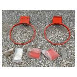 2 Basketball Hoop Rims and Parts