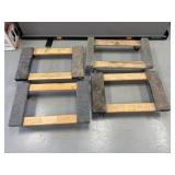 4 Rolling Moving Carts